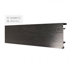 貝爾地板鋁合金踢腳線(拉絲)2000*40*10