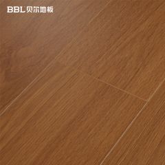 貝爾地板優+系列耐磨面新三層實木復合地板BZM-6007飾面新三層13mm